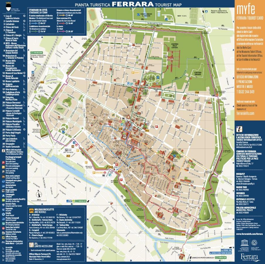 Dimora Santa Barbara Hotel Ferrara Kültér fotó